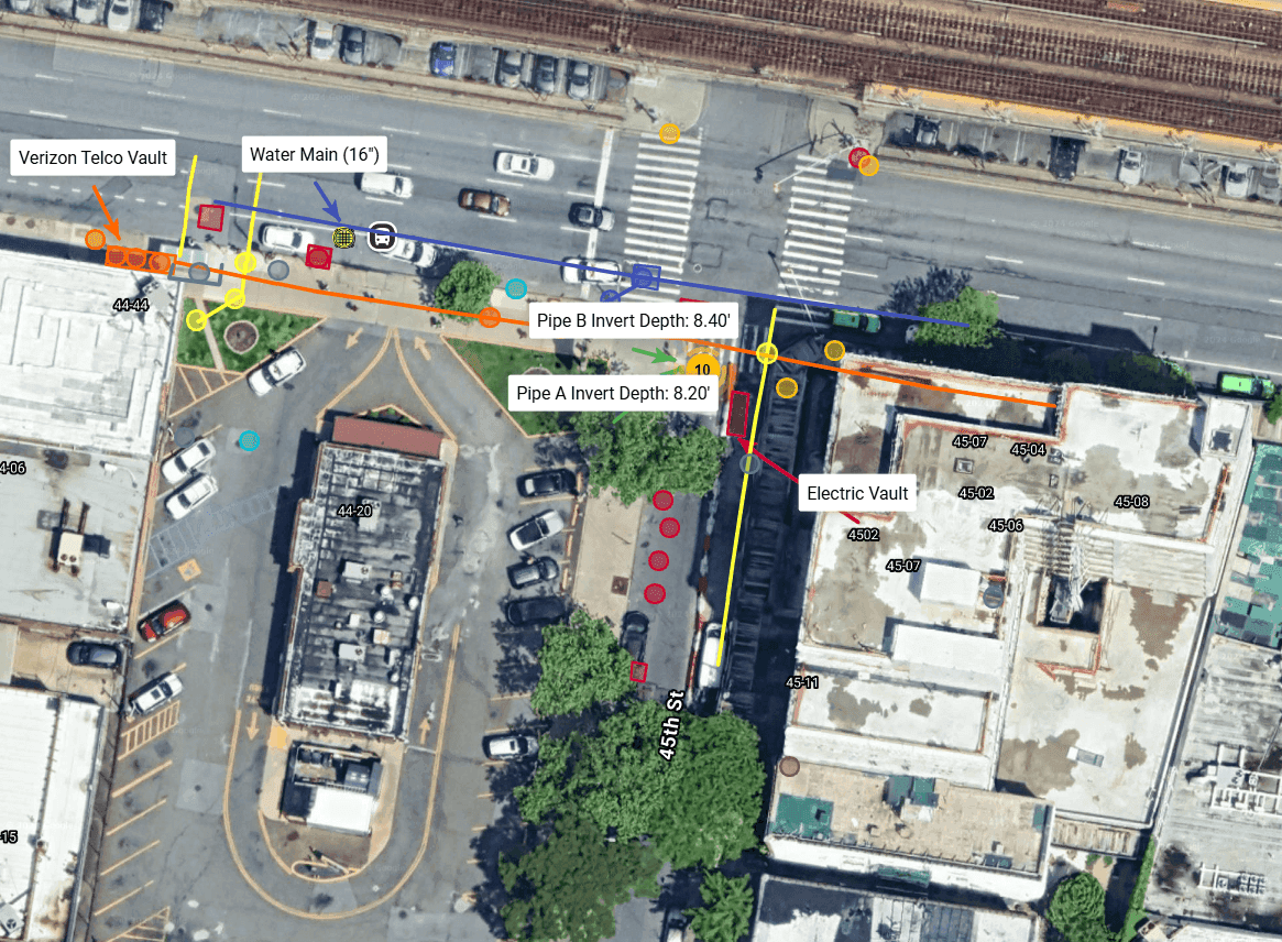 Subsurface Utility Mapping in San Antonio 